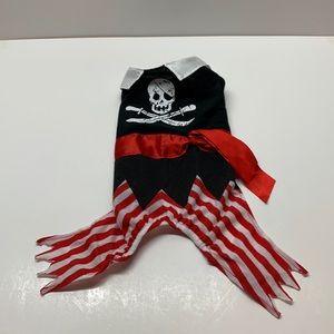 Cat dog pirate costume size small